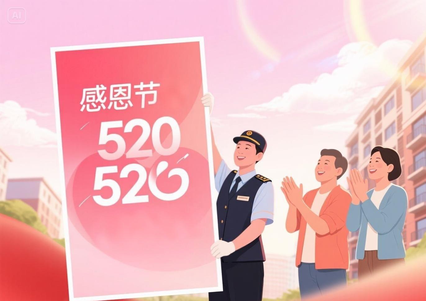 520 | 百雀物业对您的关怀始终如一